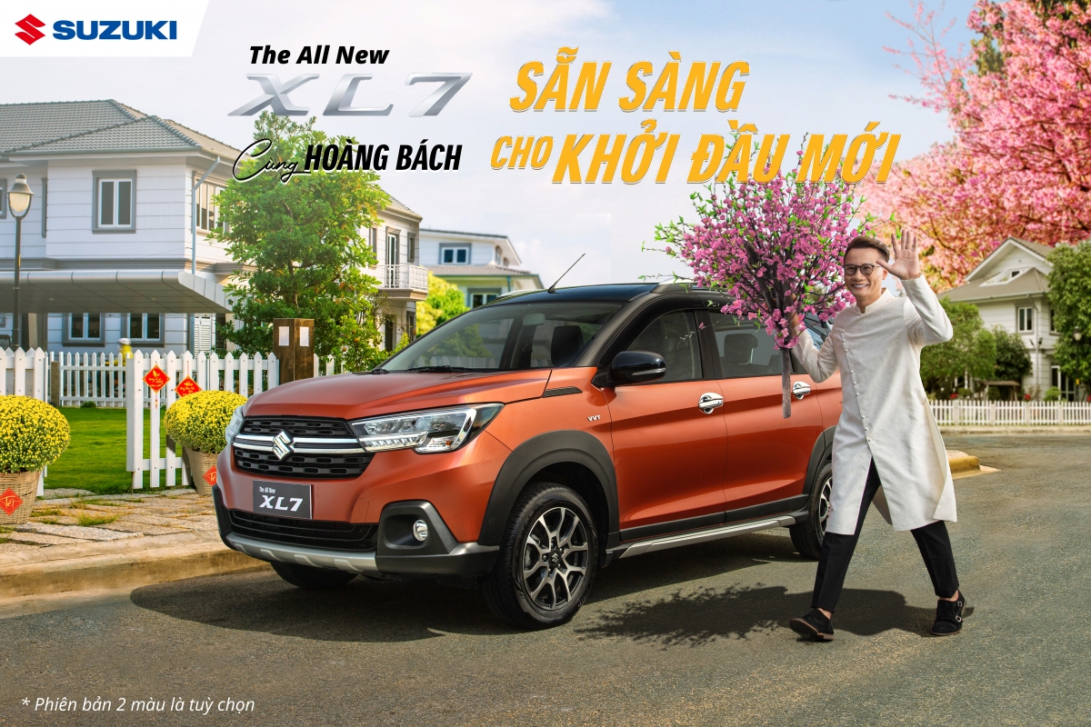 Hoàng Bách đồng hành cùng Suzuki truyền tải thông điệp sẵn sàng cho khởi đầu mới, cùng khách hàng Việt nâng chuẩn sống, đón Tết truyền thống.