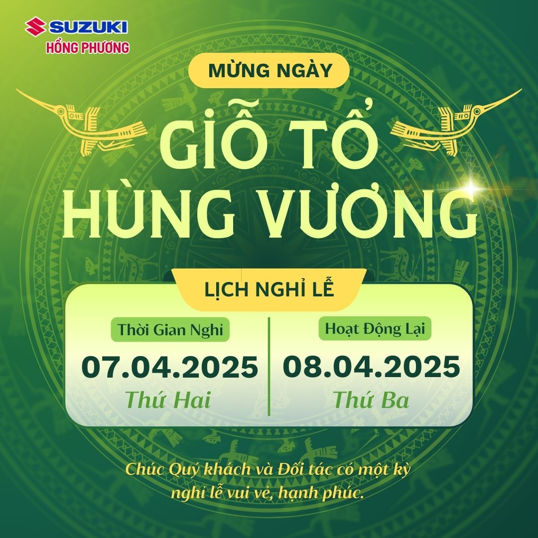 suzuki nghi lễ giỗ tô hùng vương