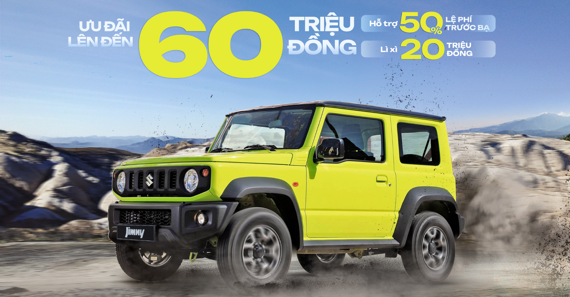 suzuki jimny ưu đãi 2025