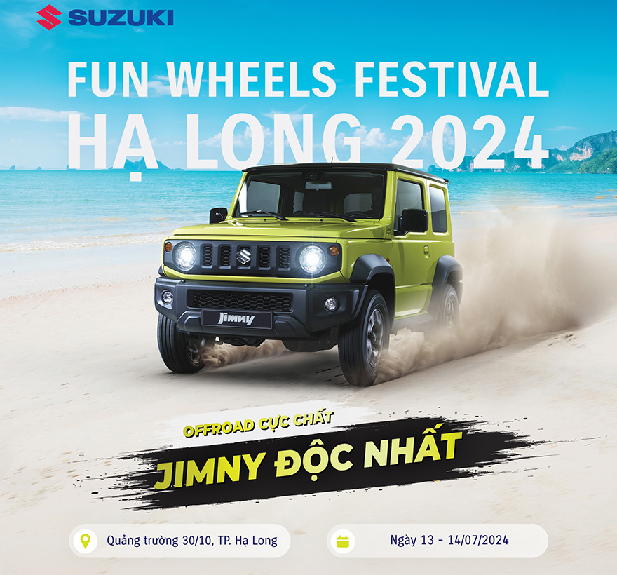 FUN WHEELS FESTIVAL HẠ LONG 2024 - OFFROAD CỰC CHẤT, JIMNY ĐỘC NHẤT