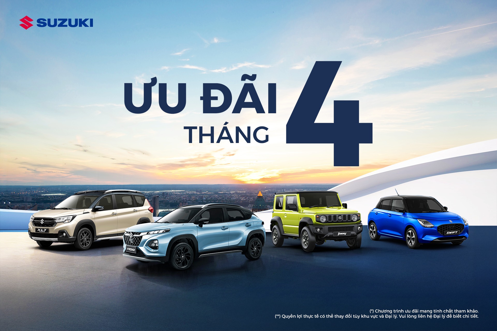 SỰ KIỆN LÁI THỬ XE SUZUKI THÁNG 4/2026