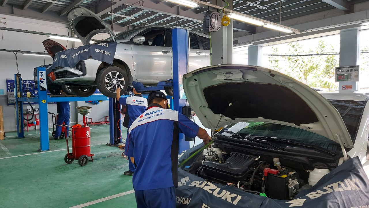 ĐẶT HẸN DỊCH VỤ ONLINE – BẢO DƯỠNG, SỬA CHỮA XE SUZUKI CHÍNH HÃNG NHANH CHÓNG & UY TÍN