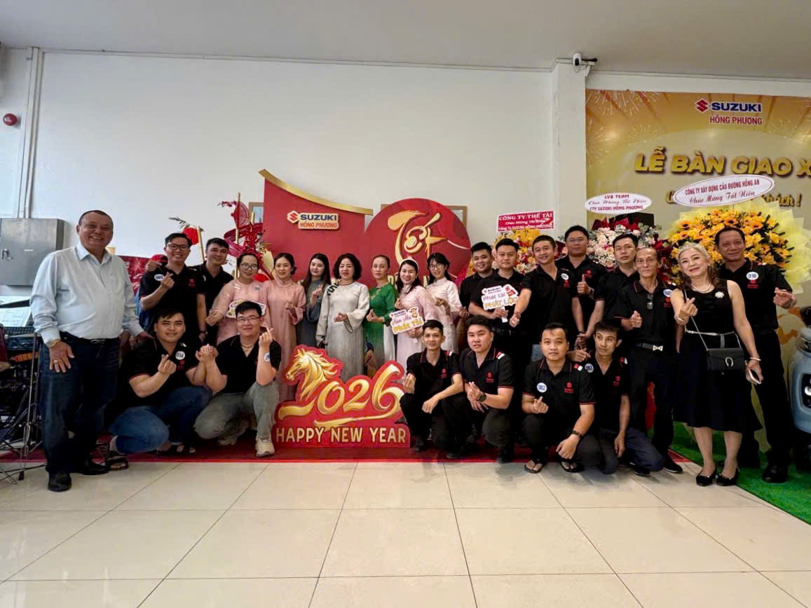 SUZUKI HỒNG PHƯƠNG TỔ CHỨC TIỆC TẤT NIÊN 2025  Kết năm vững bước – Đón xuân thành công